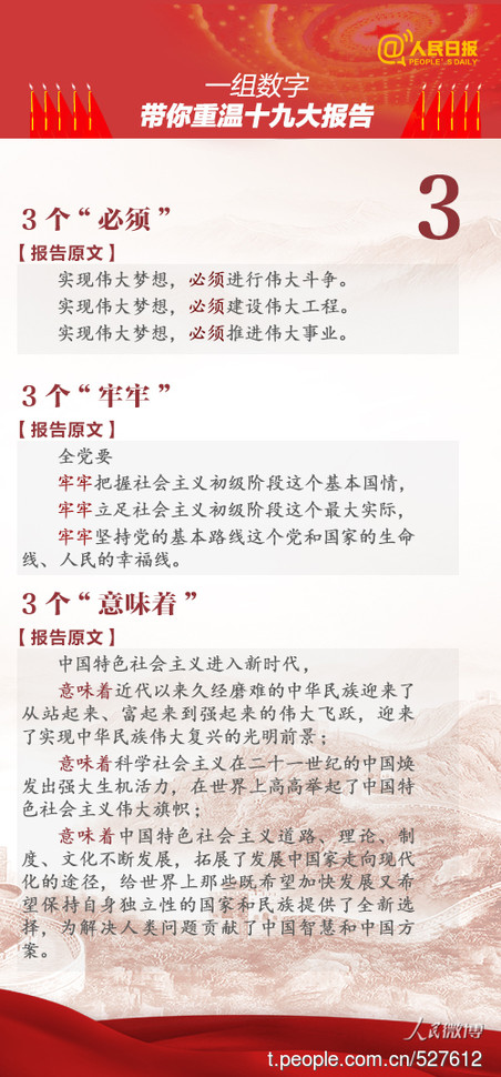 2019年廣東公務員考試時政：一組數字，帶你重溫十九大報告
